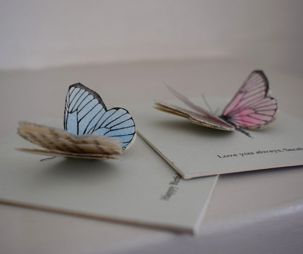 Personalised Mother's Day Gift - Personalised Paper Butterfly Box - Made In Words