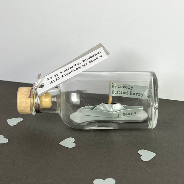 25 years wedding anniversary gift from Made In Words