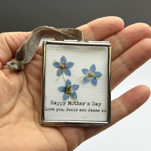 Lovely personalised floral Maother's day alternative card