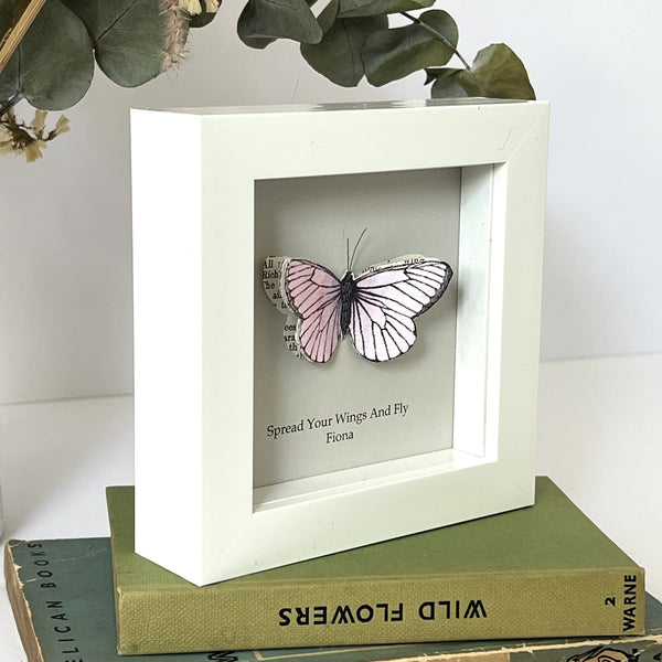 Personalised Paper Butterfly Box