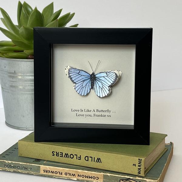 Personalised Paper Butterfly Box