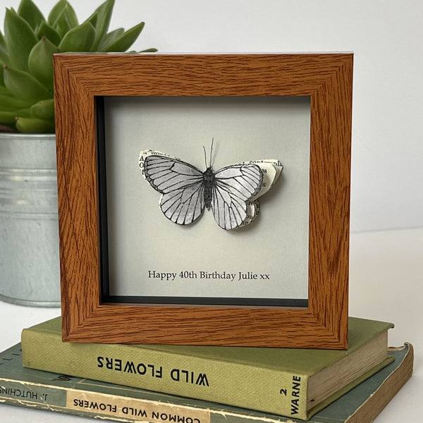 Personalised Paper Butterfly Box