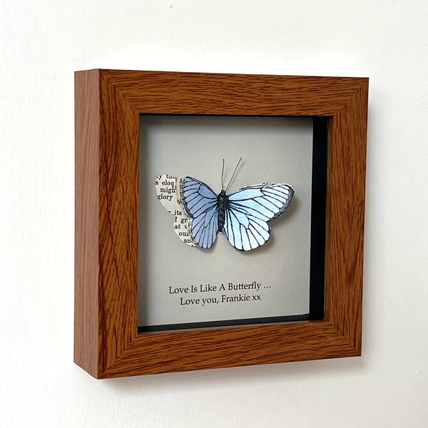 Personalised Paper Butterfly Box