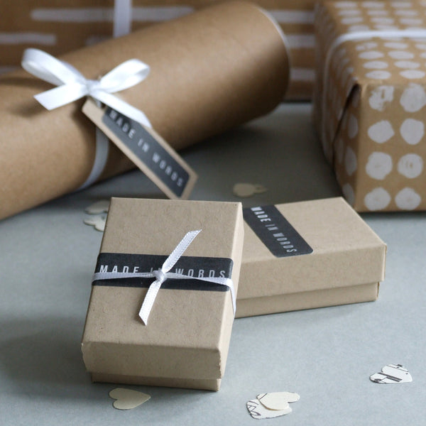 Tiny Christmas Tree Keepsake With Personalised Message- personalised christmas decoration - Made In Words Packaging